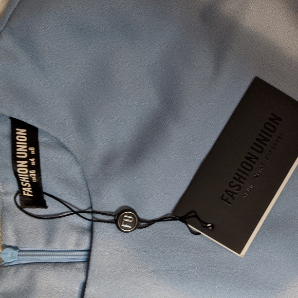 NWT ASOS Fashion Union Scalloped Shift Dress, 4 - Picture 3 of 3